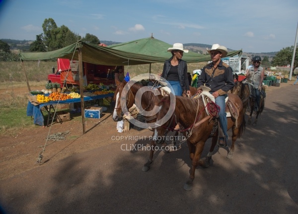 Riding past Schools and Street Markets