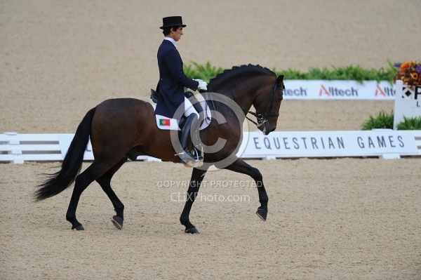 Goncalo Carvalho and Rubi WEG 2010