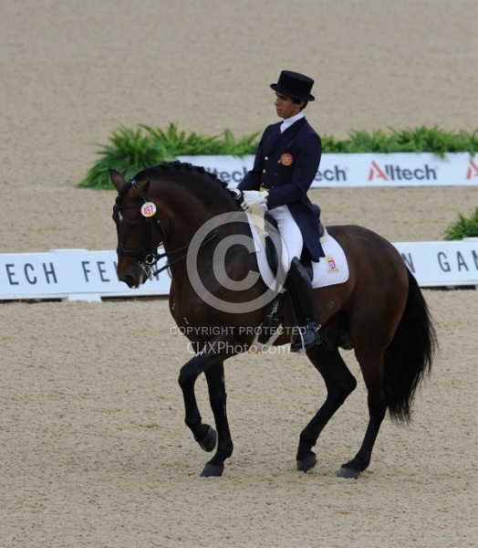 Goncalo Carvalho and Rubi WEG 2010