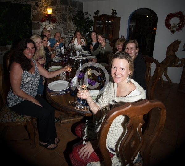 Dinner at Las Cascades