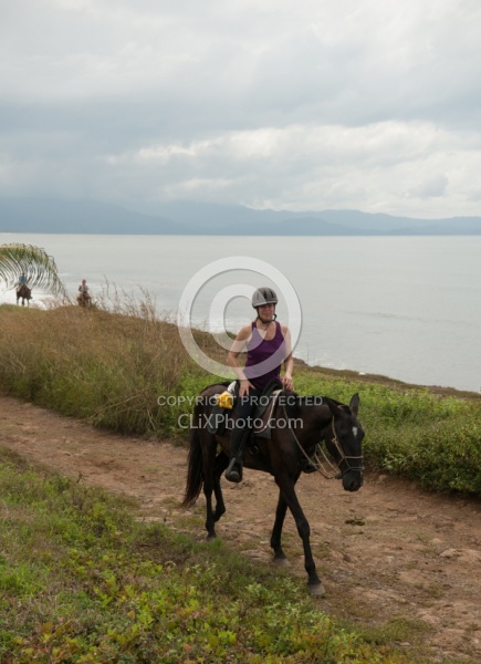Beach Riding in Costa Rica