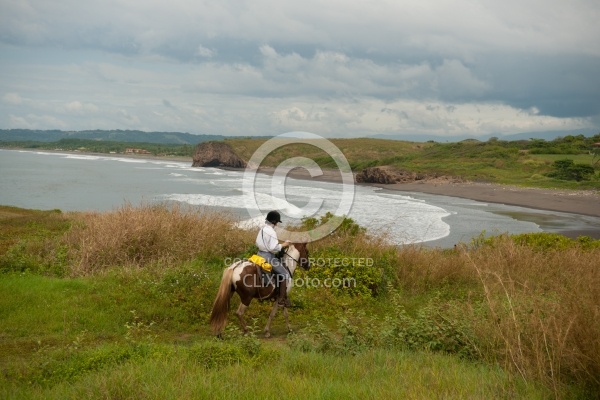 Beach Riding in Costa Rica