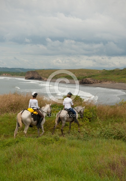 Beach Riding in Costa Rica