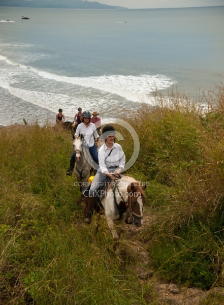 Beach Riding in Costa Rica