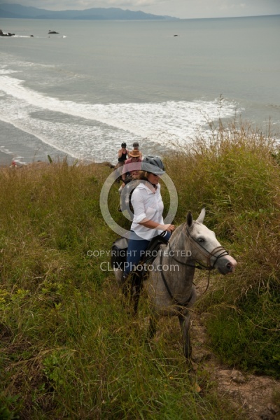Beach Riding in Costa Rica