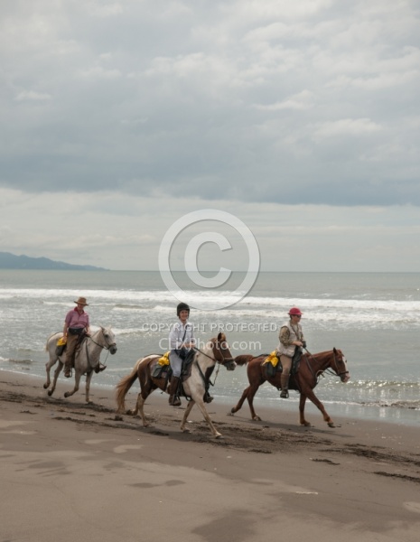 Beach Riding in Costa Rica