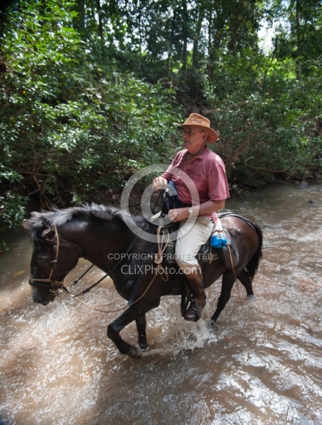 Riding in the River