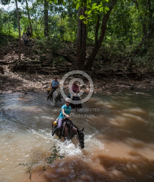 Riding in the River