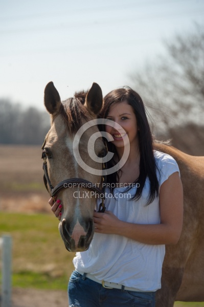 Quarter Pony with People