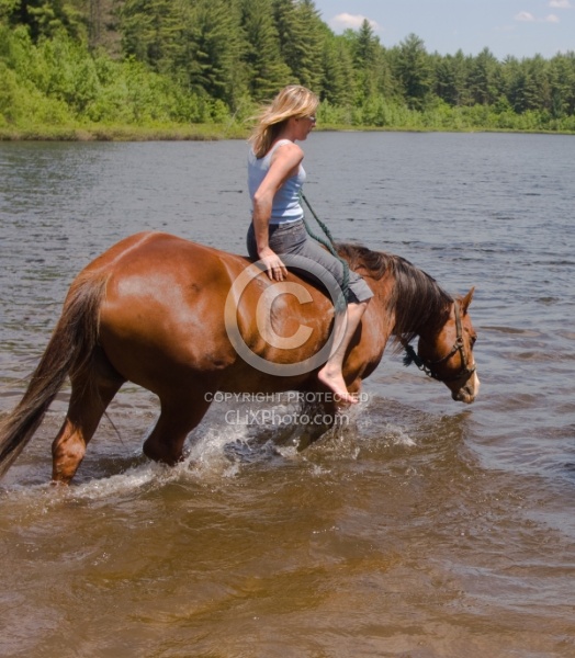 Summer Fun in the Lake at Otter Creek