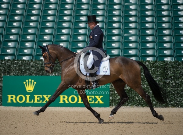 Bruce Davidson Jr. and Petite Flower Rolex 2014