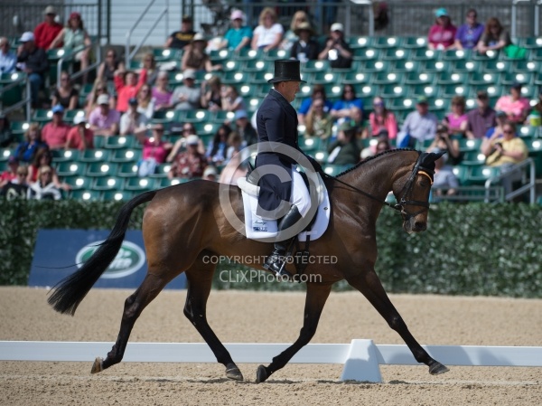 Bruce Davidson Jr. and Petite Flower Rolex 2014