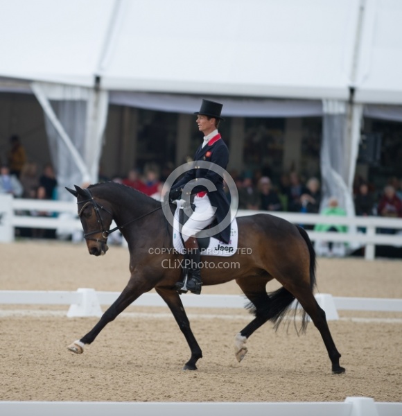 William Fox-Pitt and Bay My Hero Rolex 2014