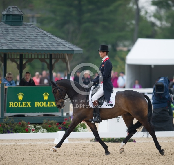 William Fox-Pitt and Bay My Hero Rolex 2014