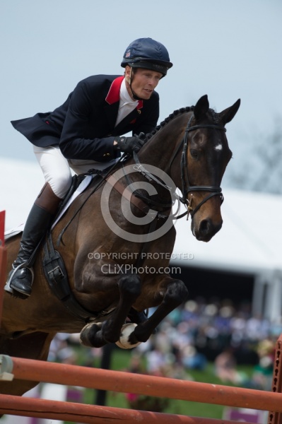 William Fox-Pitt and Bay My Hero Rolex 2014