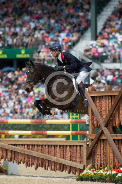 William Fox-Pitt and Bay My Hero Rolex 2014