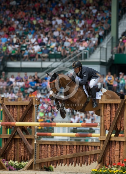 Bruce Davidsone Jr. and Ballynoe Castle RM Rolex 2014