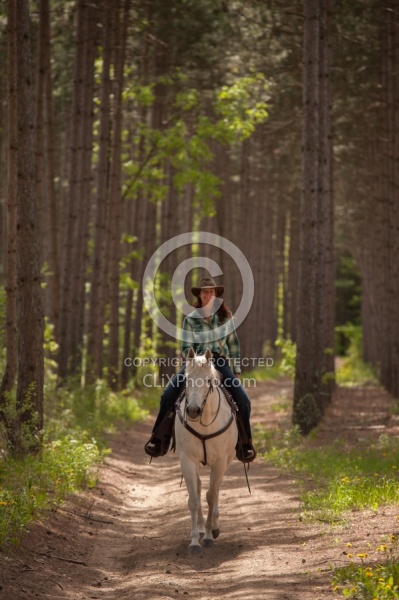 Trail Riding in the Ganny, Anne vavra Trail Riding Spring Summer