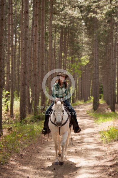Trail Riding in the Ganny, Anne vavra Trail Riding Spring Summer
