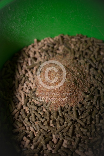 Adding Flax Seed to Grain