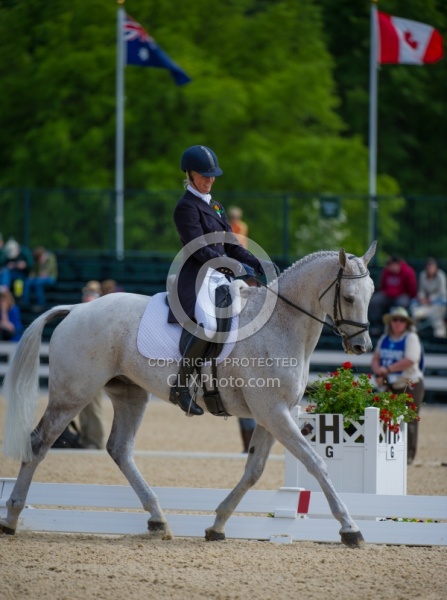 Jolie Wentworth and Killian O Connor Selle Francais Rolex 2012