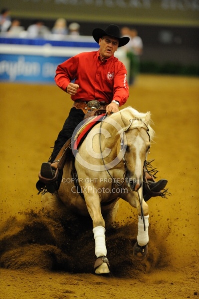Vernon Sapergia and Its Wimpys Turn WEG 2010 Reining