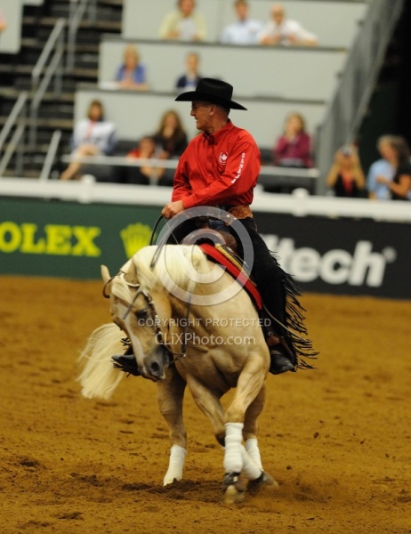 Vernon Sapergia and Its Wimpys Turn WEG 2010 Reining