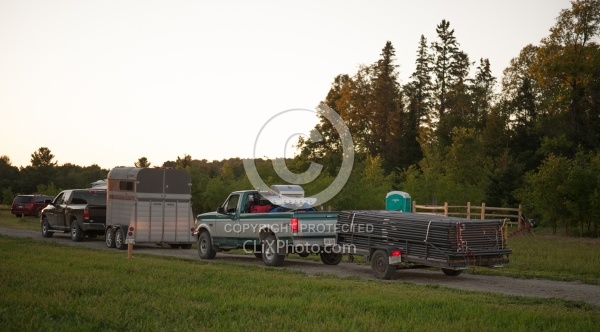 Arriving at Horse Campgrounds