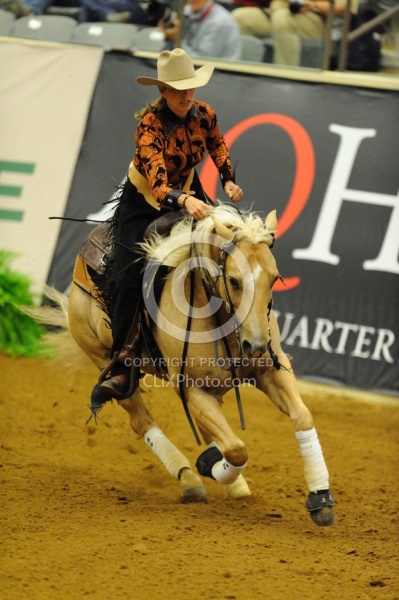 Anky Van Grunsven and Whizashiningwalla BB Weg 2010 Reining