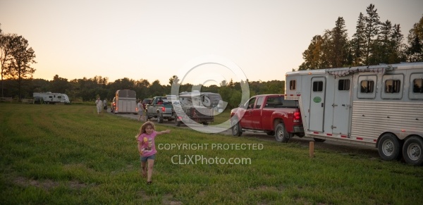 Arriving at Horse Campgrounds