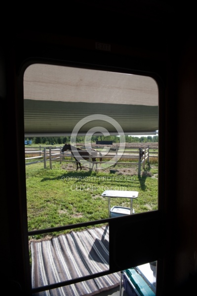 Horse Coiuntry Campground Site Set up