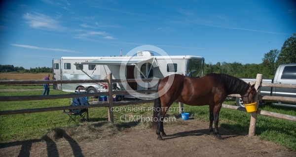 Horse Coiuntry Campground Site Set up