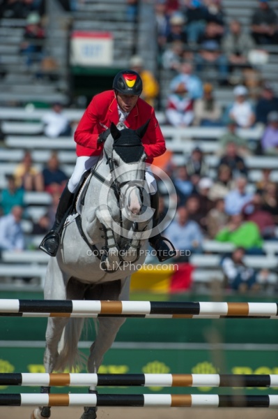 Carsten Otto-Nagel and Corradina Alltech WEG Show Jumping 2010