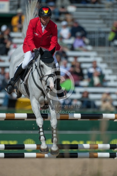 Carsten Otto-Nagel and Corradina Alltech WEG Show Jumping 2010