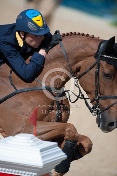 Alltech WEG Show Jumping Knees in Action