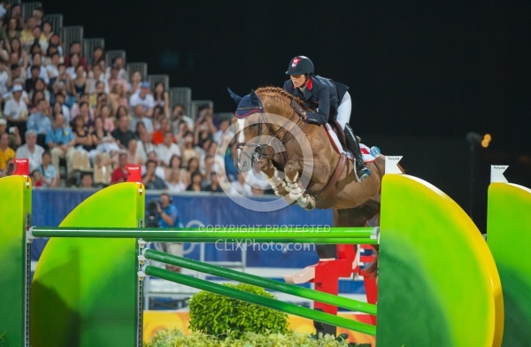 Samantha Lam and Tresor Bejing  Olympics 2008 Show Jumping