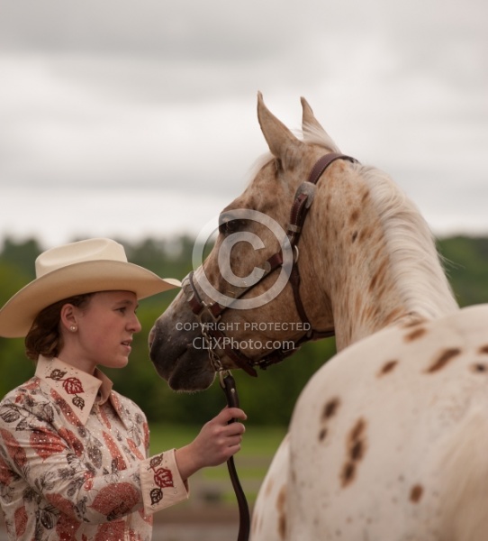 Appaloosa in Showmanship