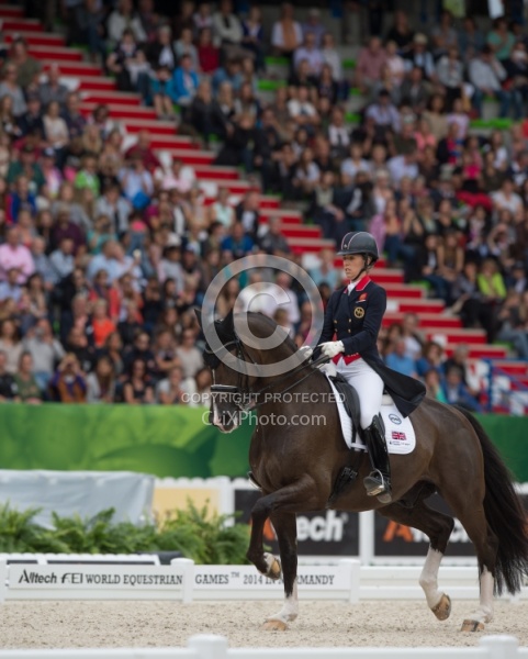 Charlotte Dujardin and Valegro Grand Prix Special WEG 2014 Norma