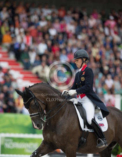 Charlotte Dujardin and Valegro Grand Prix Special WEG 2014 Norma