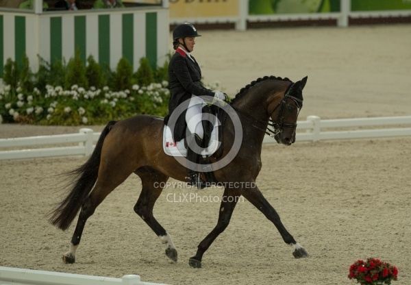 Karen Pavicic and Don Dacquiri Team Grand Prix WEG 2014 Normandy