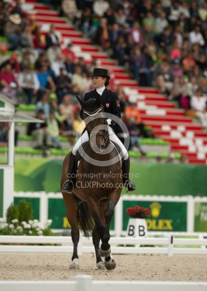 Belinda Trussell and Anton Team Grand Prix WEG 2014 Normandy, Fr