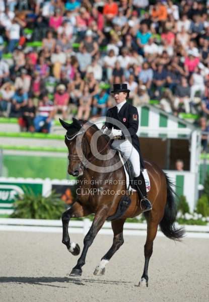 Belinda Trussell and Anton Grand Prix Special WEG 2014 Normandy,