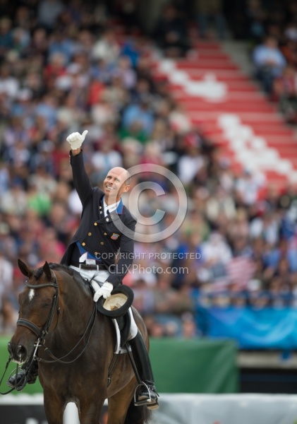 Steffen Peters and Legolas 92 Grand Prix Special WEG 2014 Norman