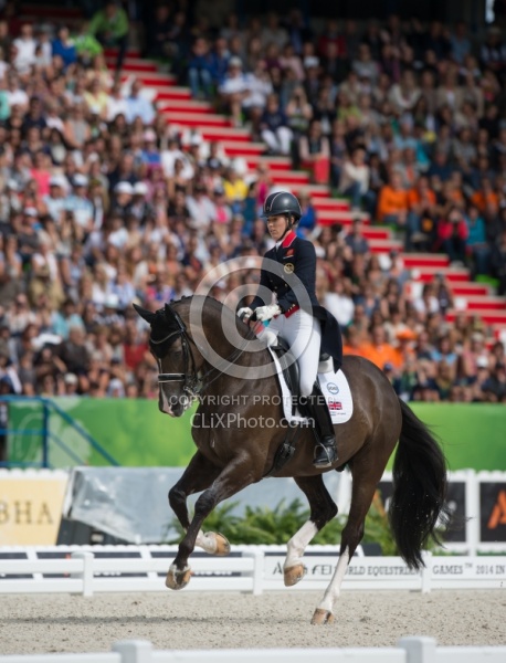 Charlotte Dujardin and Valegro Grand Prix Freestyle WEG 2014 Nor