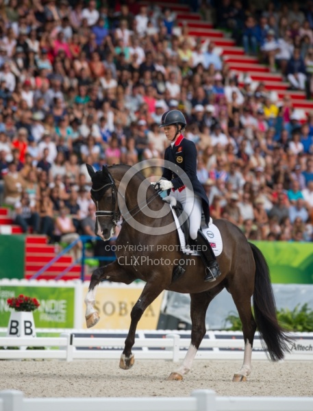 Charlotte Dujardin and Valegro Grand Prix Freestyle WEG 2014 Nor