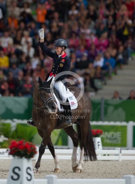 Charlotte Dujardin and Valegro Grand Prix Freestyle WEG 2014 Nor