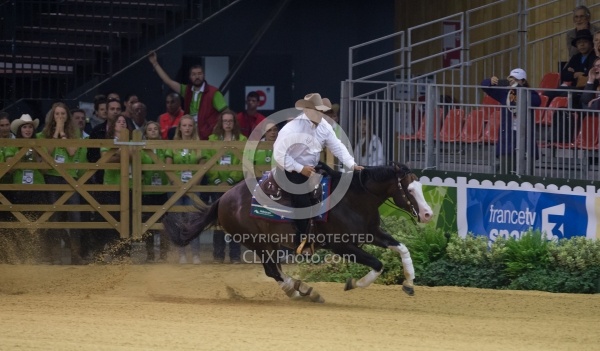 Shawn Flarida and Spooks Gotta Whiz Indivudual Final Winner WEG
