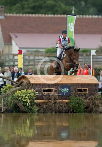 Peter Barry CAN and Kilrodan Abbott on course at WEG 2014 Norm