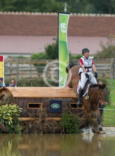 Peter Barry CAN and Kilrodan Abbott on course at WEG 2014 Norm