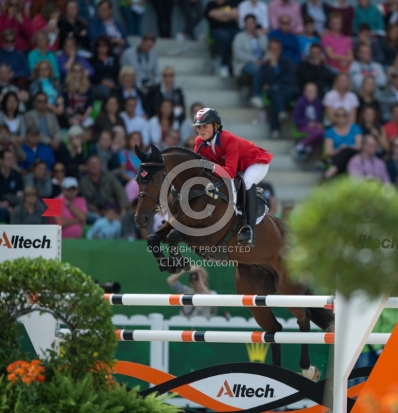 Jessica Phoenix and Pavarotti WEG 2014 Normandy, France